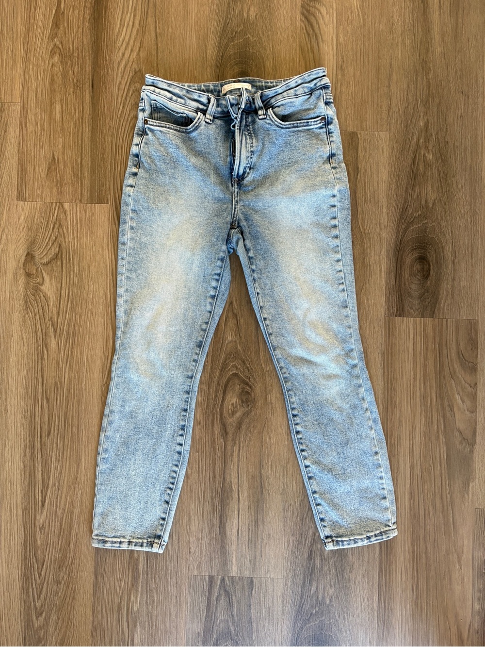 LC Lauren Conrad Light Blue Skinny Ankle Jeans